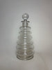Beehive-Form Stopped Glass Decanter - late 19th century (50cl)