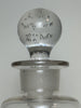 Beehive-Form Stopped Glass Decanter - late 19th century (50cl)