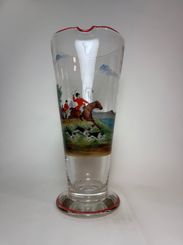 An English Glass Pitcher - 1950s (100cl+)