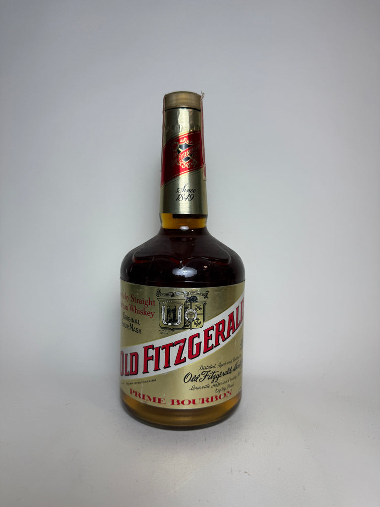 Old Fitzgerald Original Sour Mash Prime Kentucky Straight Bourbon Whiskey  - Bottled 1987 (40%, 75cl)