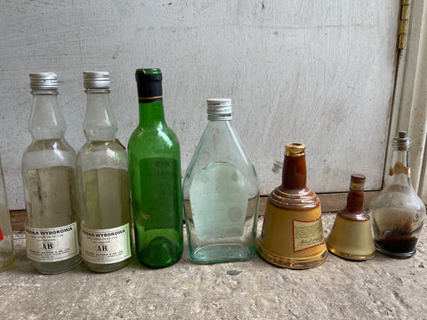 Empty Spirits Bottles - 1960-80s (75cl)