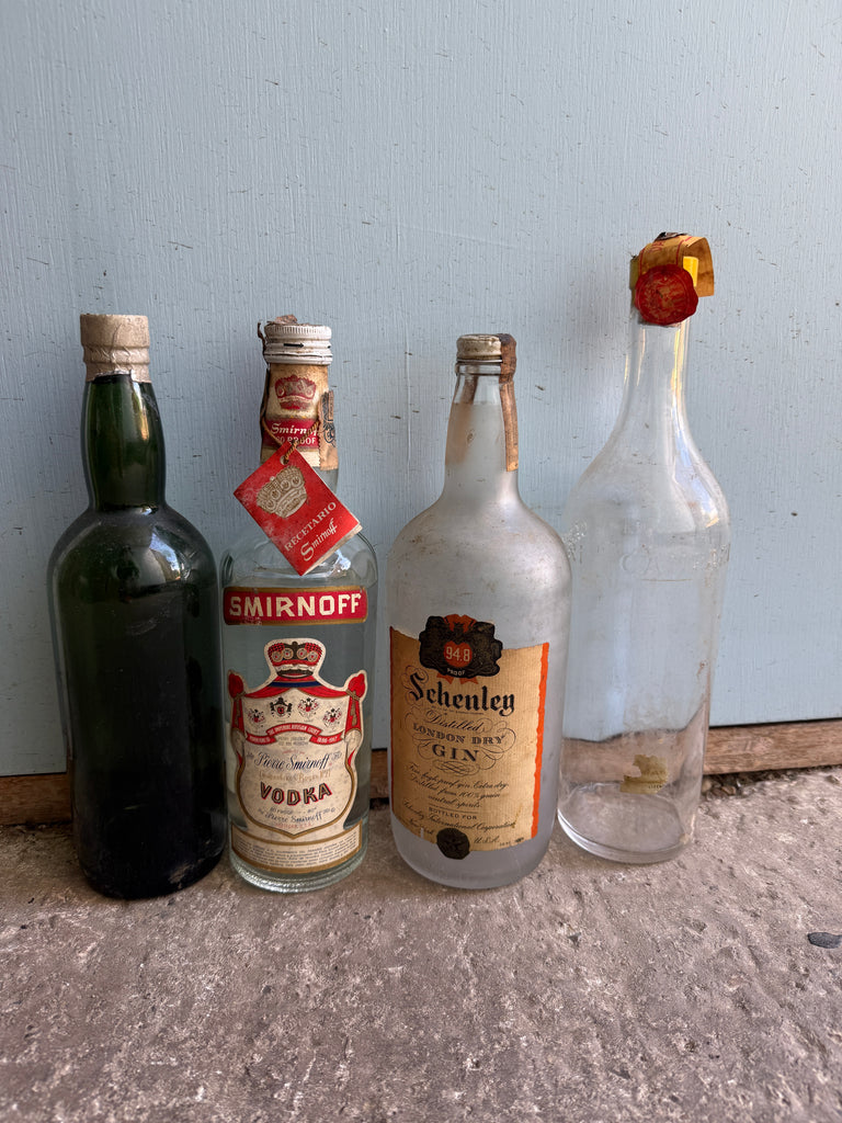 Empty Spirits Bottles - 1950s