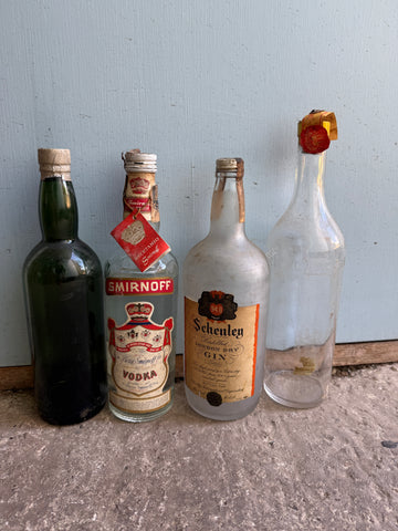 Empty Spirits Bottles - 1950s