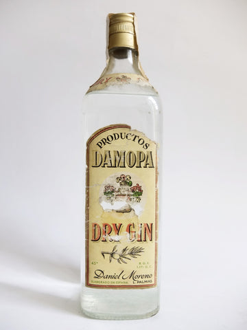 Daniel Moreno Damopa Dry Gin - 1970s (45%, 70cl)
