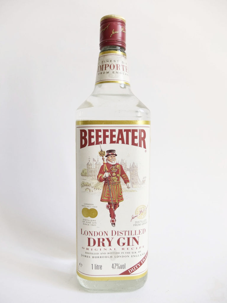 Beefeater London Dry Gin - 1990s (40%, 100cl)