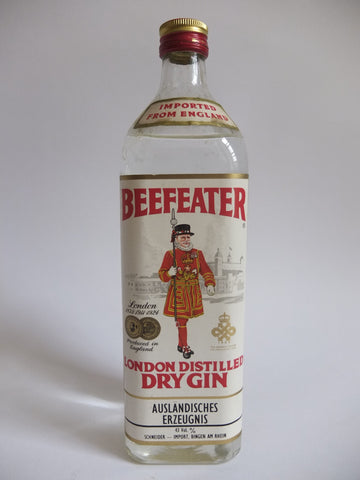 James Burrough's Beefeater London Distilled Dry Gin - c. 1966 (43%, 75cl)