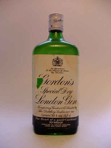 Gordon's Special Dry London Gin - 1970s (40%, 75cl)