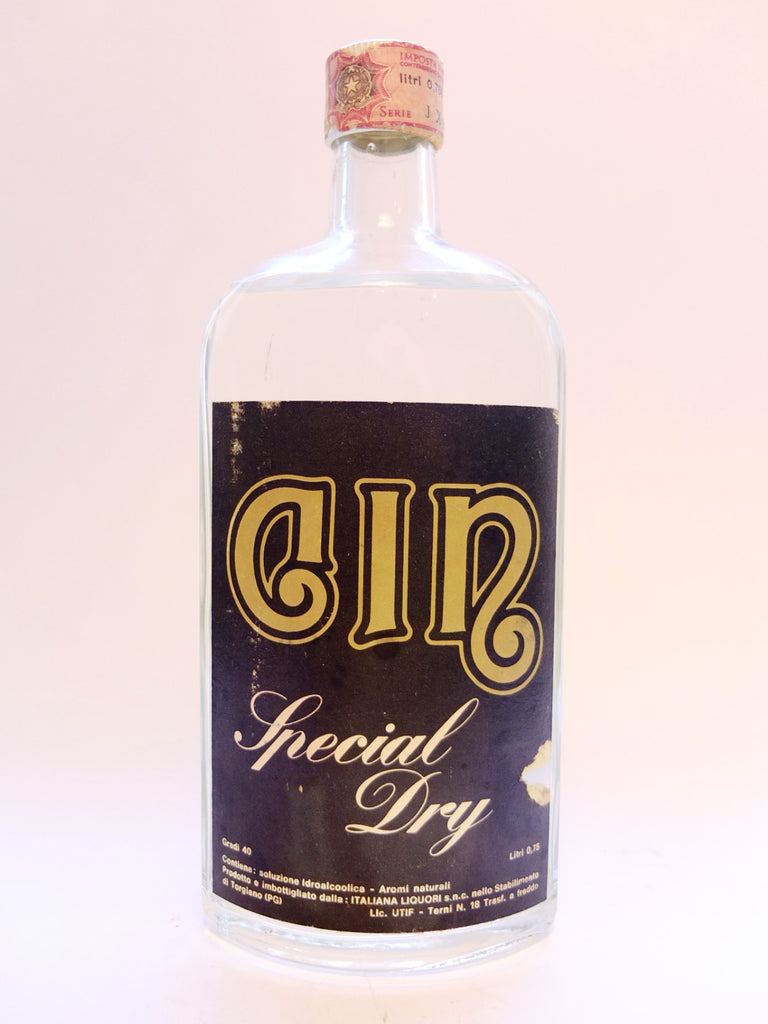 Italiana Liquori (Torgiano) Special Dry Gin - 1970s (40%, 75cl)