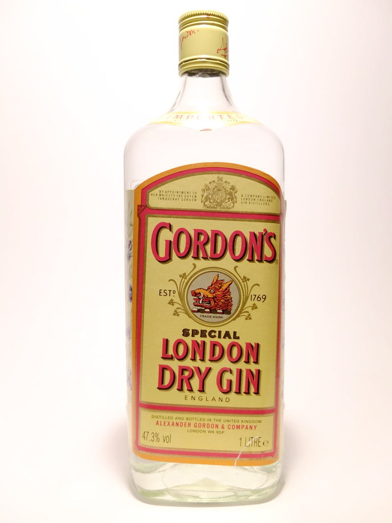 Gordon's Special London Dry Gin - Late 1980s (47.3%, 100cl)