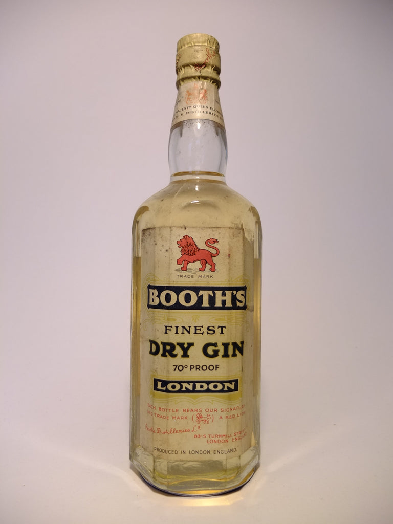 Booth's Finest Dry Gin - 1955 (40%, 75cl)