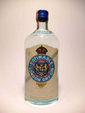 Fulie's Estimable London Dry Gin - 1960s (40%, 75cl)
