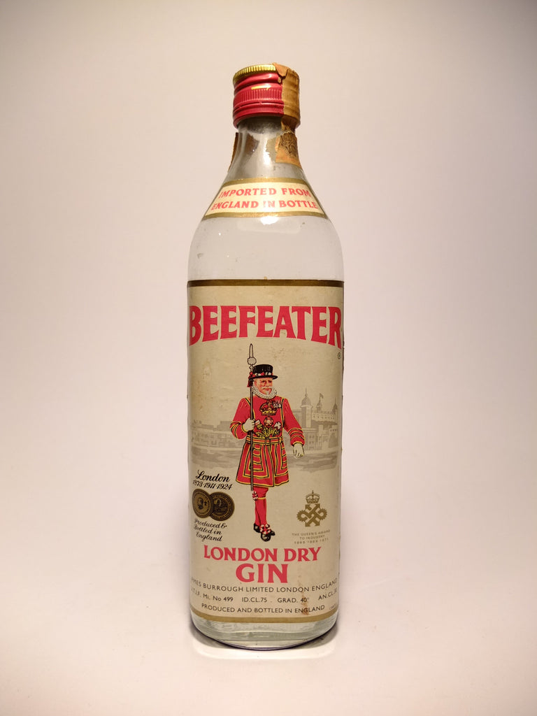 Beefeater London Dry Gin - 1969 (43%, 75cl)