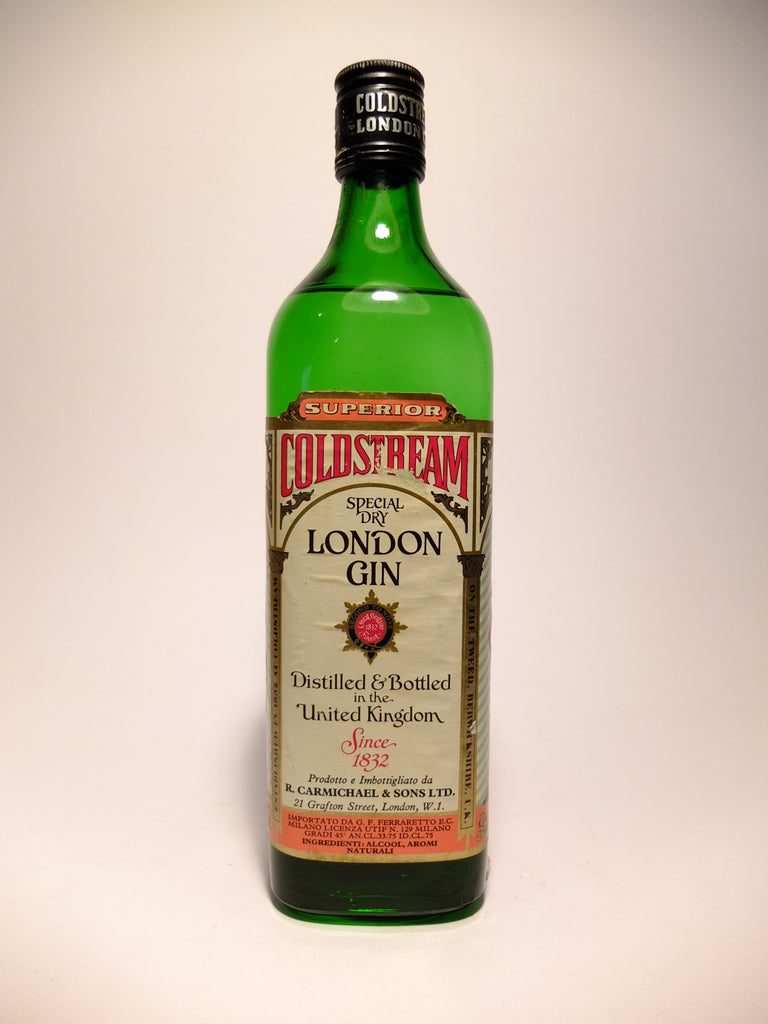 Coldstream Special Dry London Gin - 1970s (45%, 75cl)