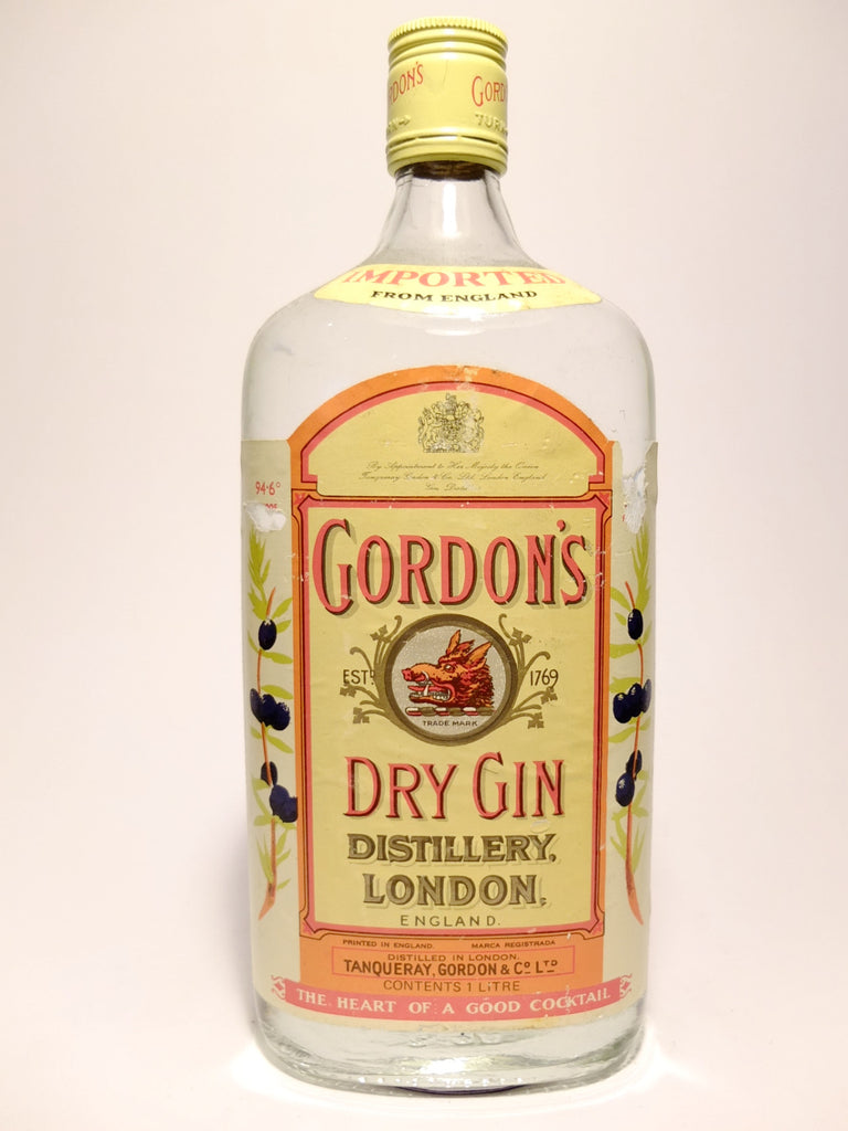 Gordon's Dry Gin - 1970s (47.3%, 100cl)