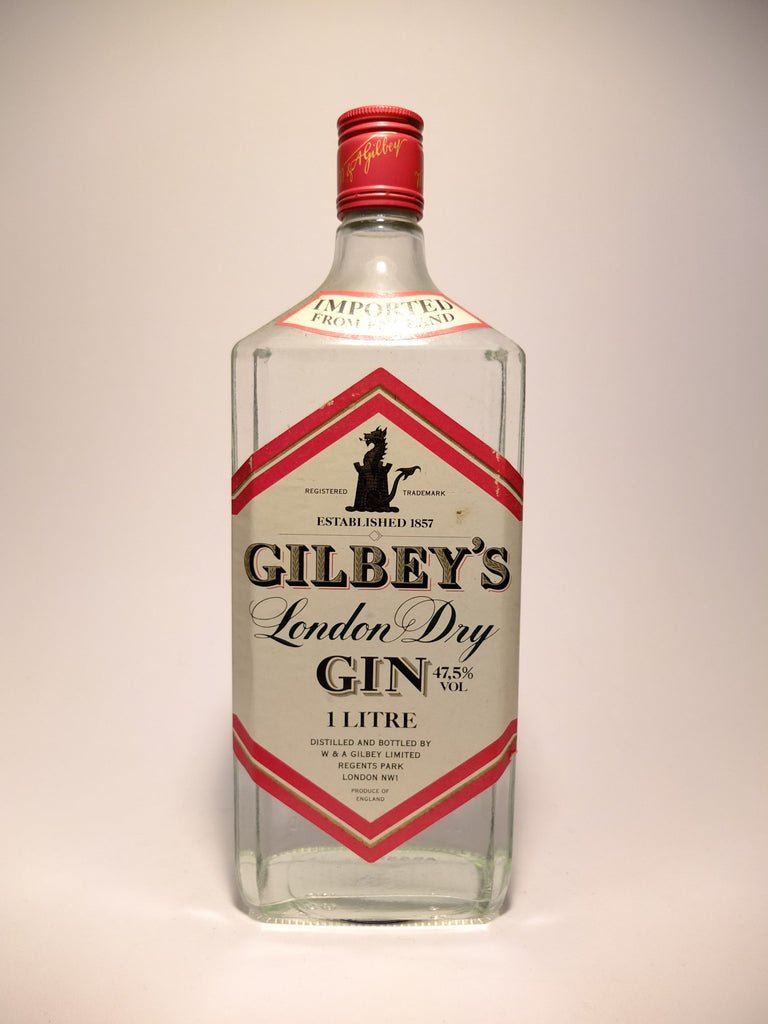 Gibley’s London Dry Gin - 1970s (47.5%, 100cl)