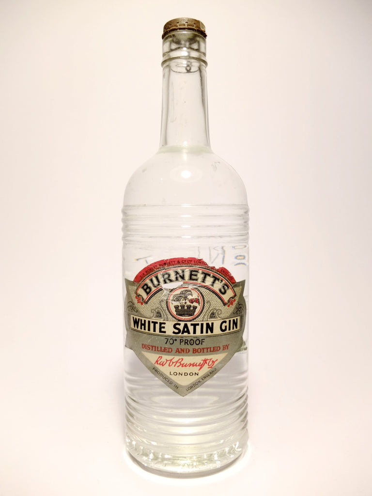 Sir Robert Burnett's White Satin Gin - 1960s (40%, 75cl)