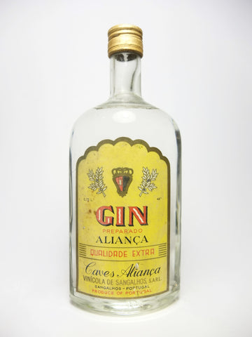 Aliança Portuguese Gin - 1960s (48%, 75cl)
