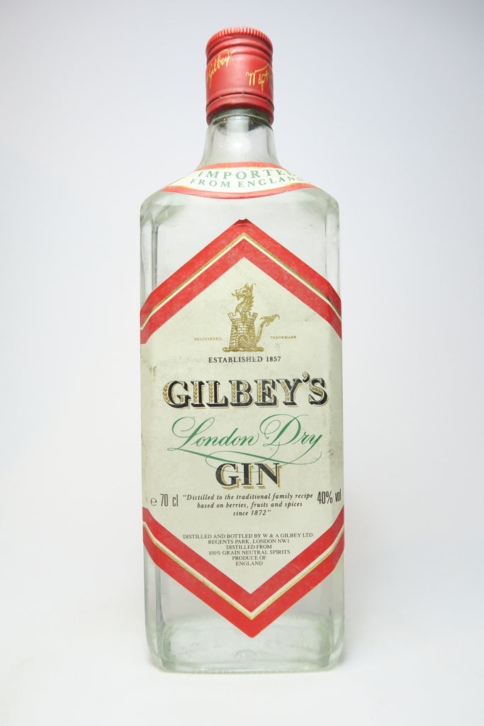 Gilbey's London Dry Gin - 1990s (40%, 70cl)