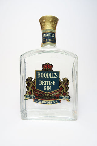 Cock, Russell & Co.'s Boodles London Dry Gin - 1980s (45.2%, 75cl)