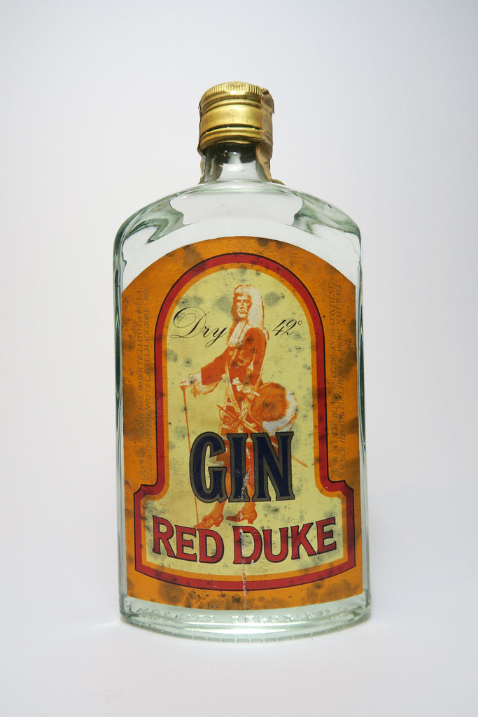 Red Duke Dry Gin - 1970s (42%, 75cl)