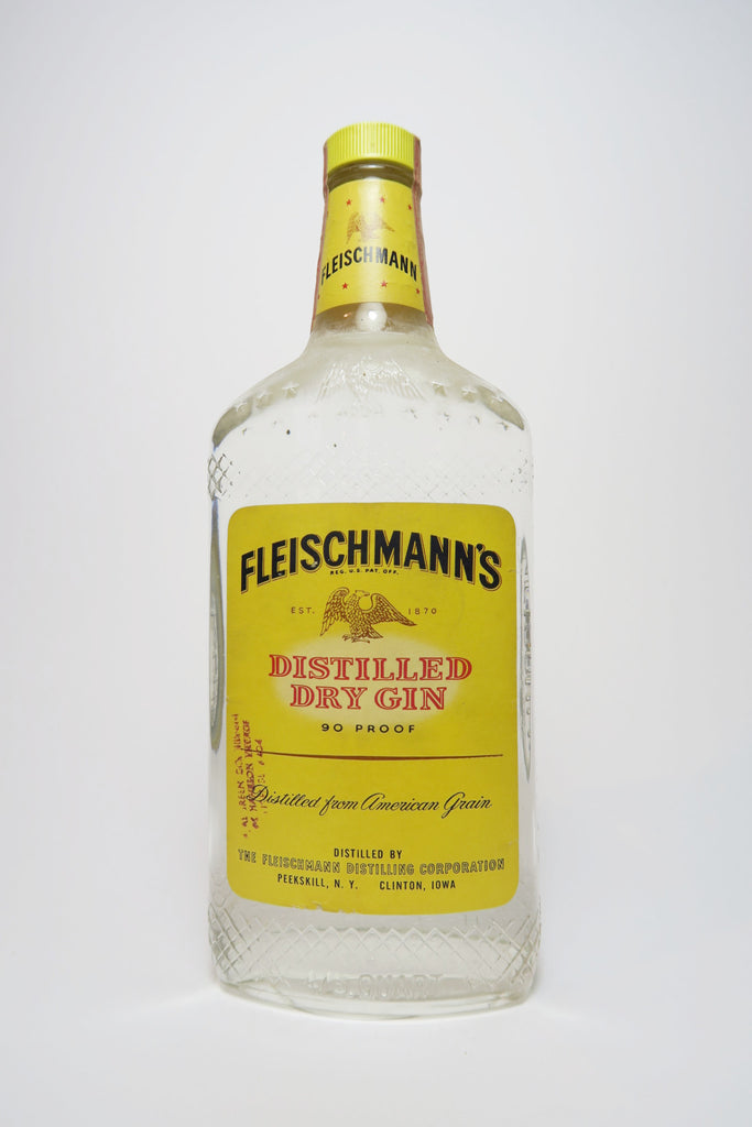 Fleischmann's Distilled Dry Gin - pre-1964 (45%, 75.7cl)