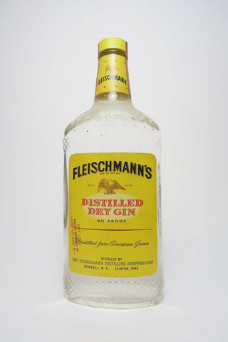 Fleischmann's Distilled Dry Gin - pre-1964 (45%, 75.7cl)