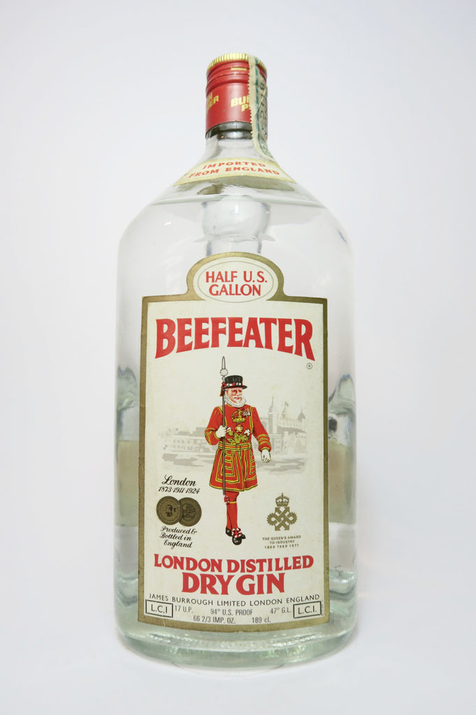 Beefeater London Distilled Dry Gin - 1970s (47%, 189cl)
