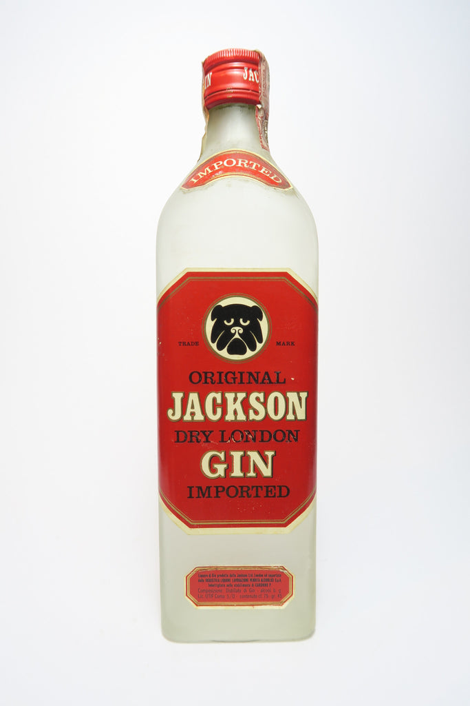 Jackson Original London Dry Gin - 1970s (45%, 75cl)