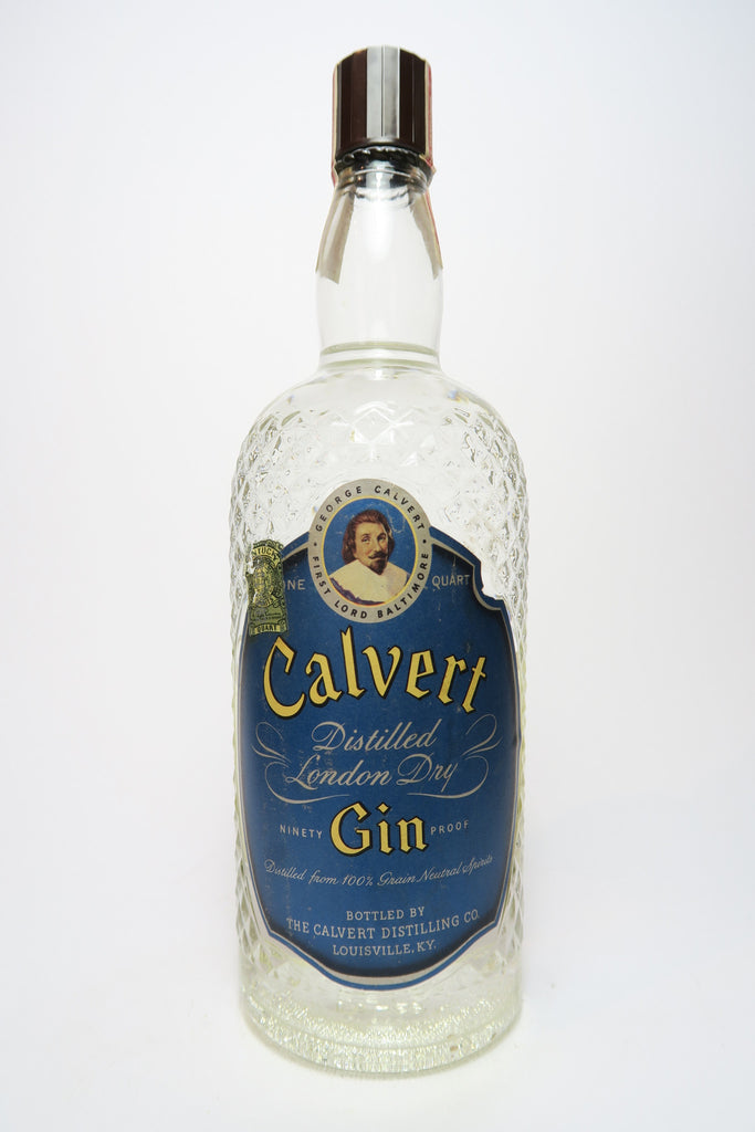 Calvert Distilled London Dry Gin - 1940s (45%, 94.6cl)