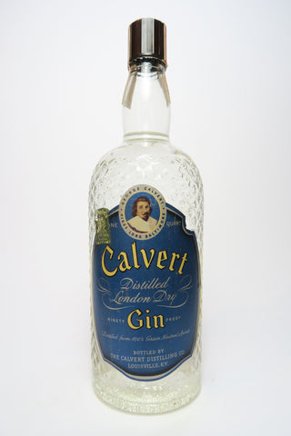 Calvert Distilled London Dry Gin - 1940s (45%, 94.6cl)