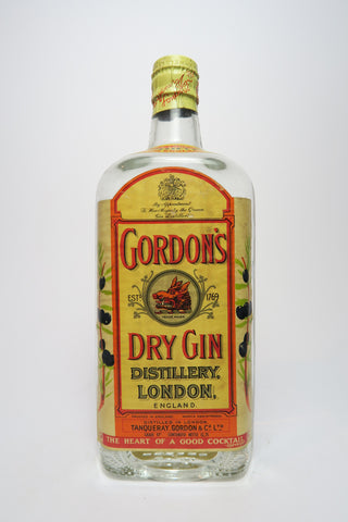 Gordon's Dry Gin - 1950s (47%, 75cl)