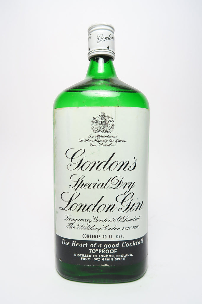 Gordon's London Dry Gin - 1970s (40%, 112.5cl)