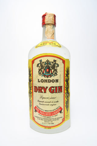 Paolucci London Dry Gin - 1960s (40%, 75cl)