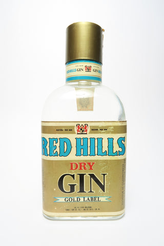 Buton Red Hills Dry Gin - 1960s (45%, 75cl)