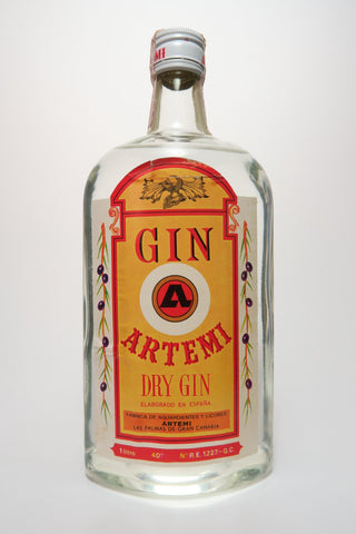 Artemi Dry Gin - 1970s (40%, 100cl)