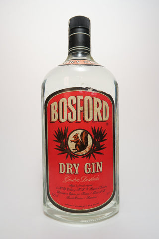 Bosford Dry Gin - early 1980s (38%, 100cl)