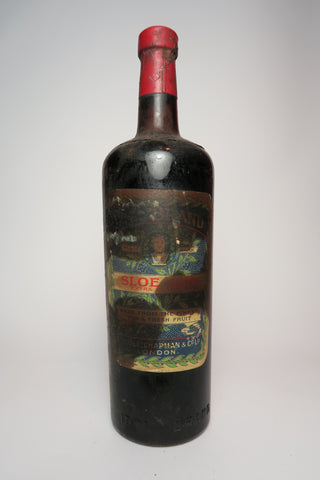 George Idol, Chapman & Co.'s Extra Quality Sloe Gin - 1940s (ABV Not Stated, 75cl)