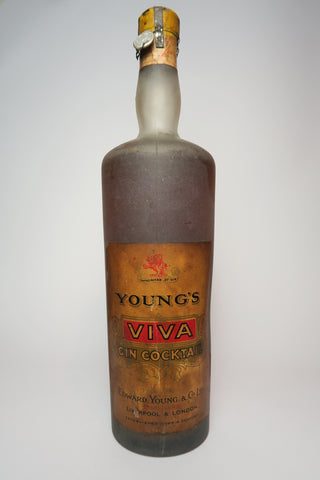 Edward Young's Viva Gin Cocktail - 1933-44 (ABV Not stated, 100cl)