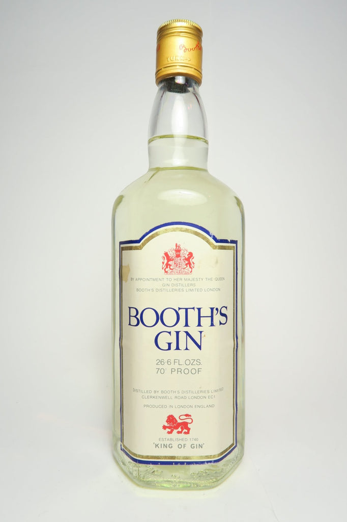 Booth's Gin - 1970s (40%, 75cl)