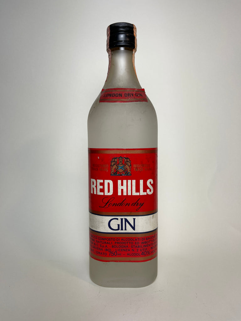 Buton Red Hills London Dry Gin - 1970s (40%, 75cl)