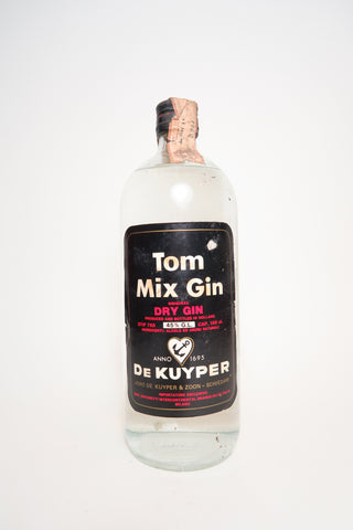 De Kuyper Tom Mix Original Dry Gin - 1970s (45%, 100cl)