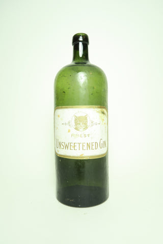 Old Tom Finest Unsweetened Gin - c. 1900, (Not Stated, c. 100cl)