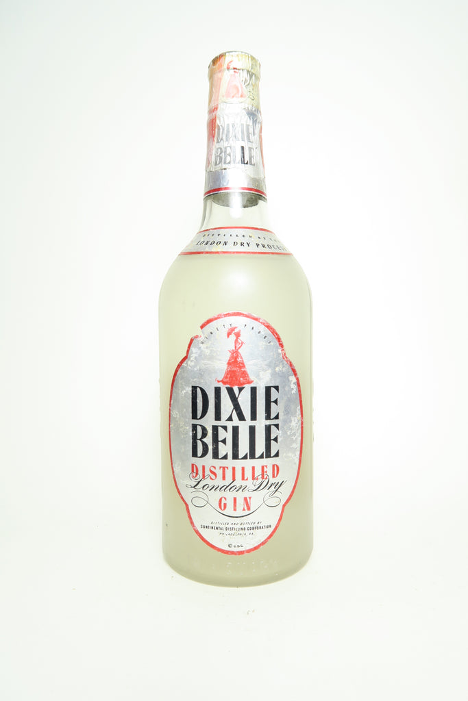 Continental Distilling's Dixie Belle London Dry Gin - pre-1964 (45%, 75.7cl)