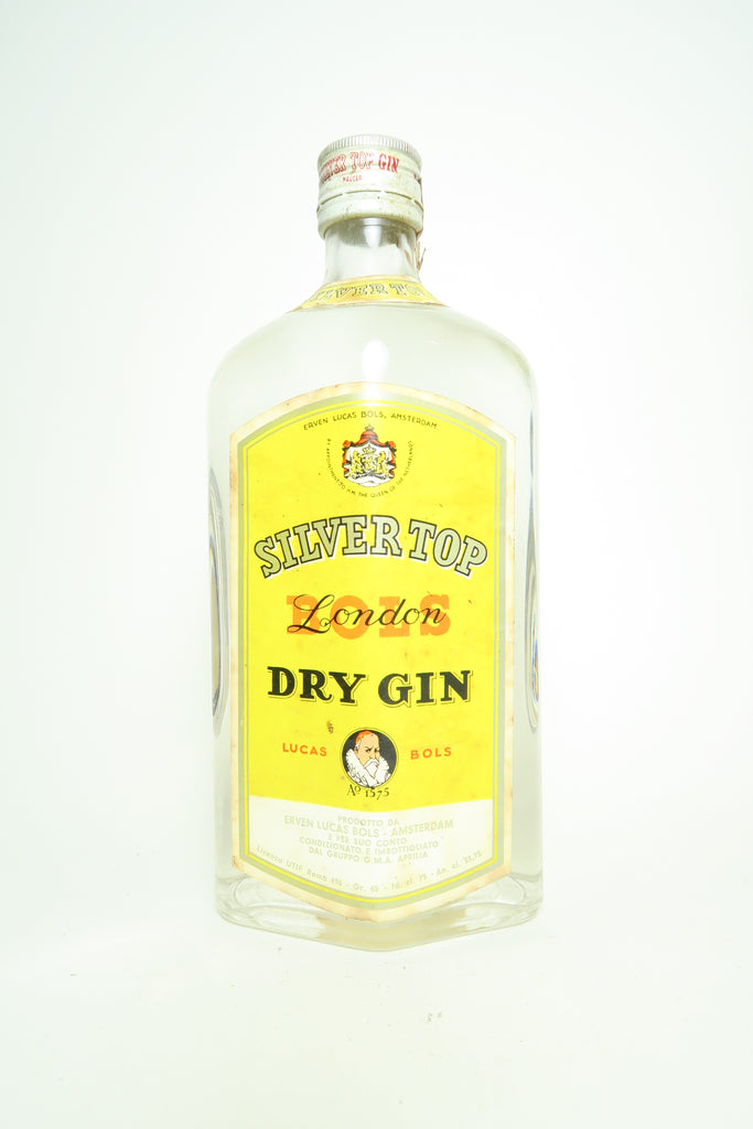 Bols Silver Top London Dry Gin - Dated 1965, (45%, 75cl)