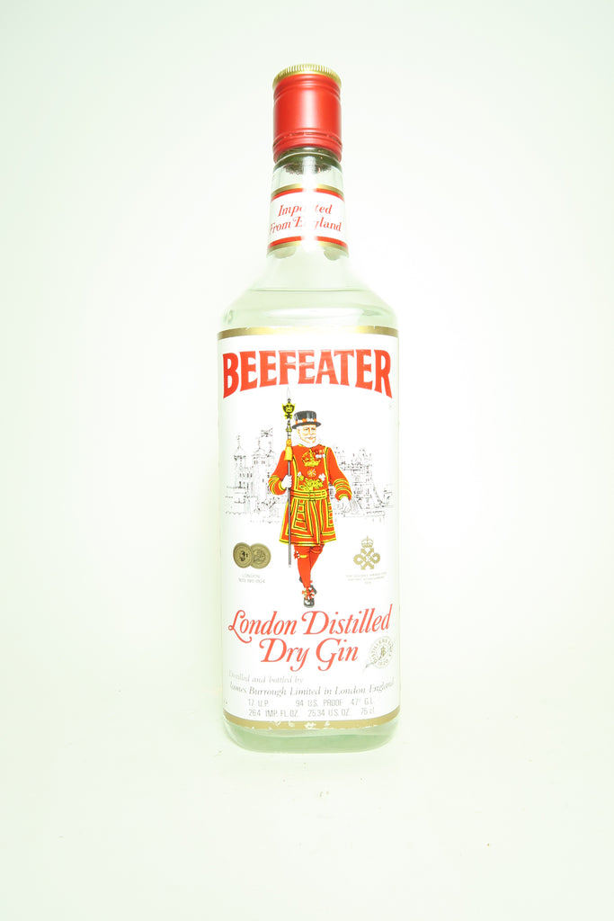James Burrough's Beefeater London Dry Gin - c. 1976 (47%, 75cl)