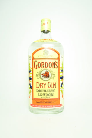Gordon's London Dry Gin (Export) - 1970s (47.3, 100cl)