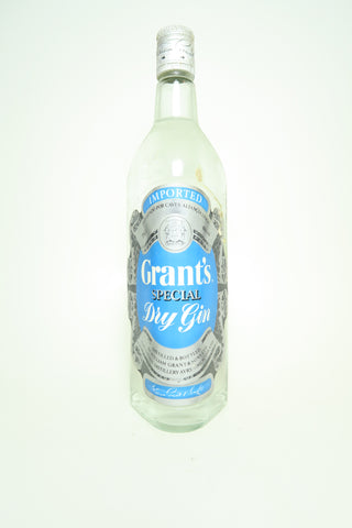 Grant's Special Extra Dry Gin - late 1970s/early 1980s (40%, 75cl)