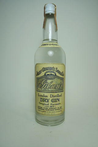 John Gibson's Son & Co London Distilled Dry Gin - 1960s (45%, 75cl)
