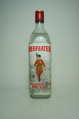 James Burrough's Beefeater London Dry Gin - 1970s (40%, 75cl)