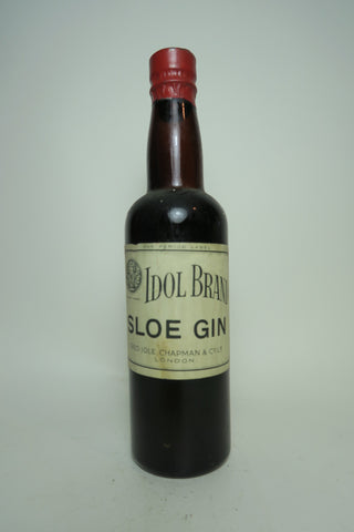 George Idle, Chapman & Co. Idol Brand Sloe Gin - late 1930s / early 1940s (ABV Not Stated, c. 37.5cl)
